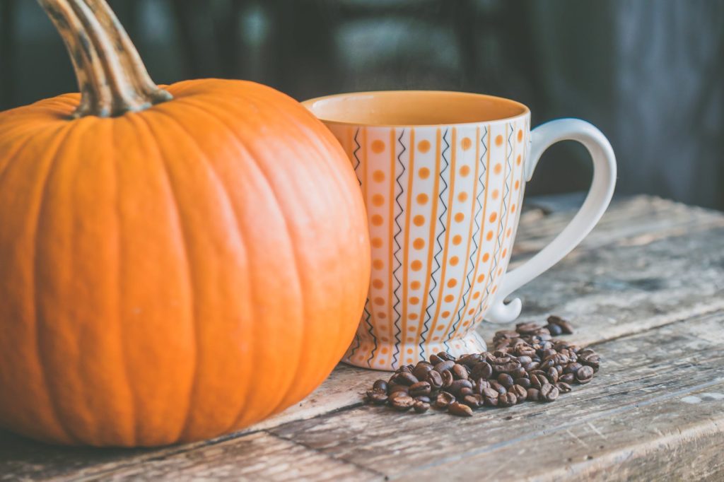 coffee with pumpkin
