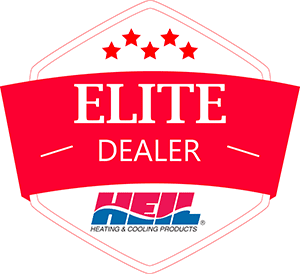 heil heating and cooling elite dealer emblem