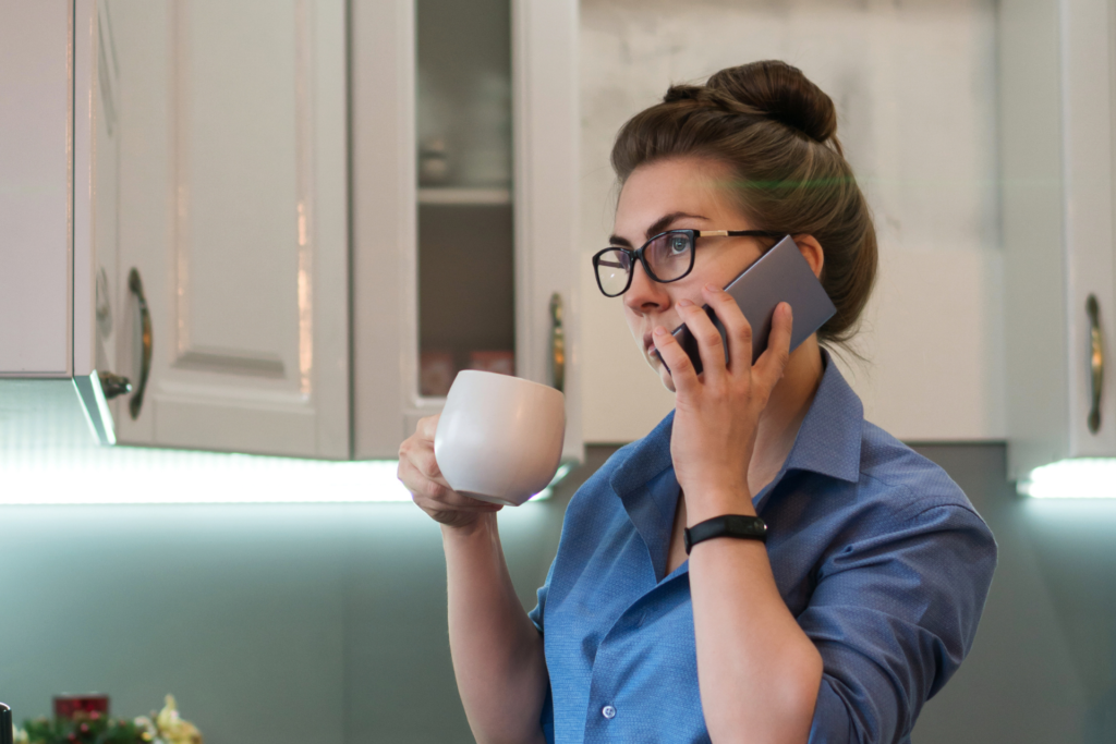 woman making phone call for 24 hour ac repair in melbourne fl